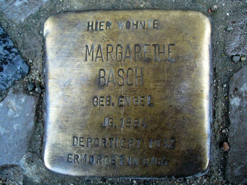 Foto: Initiative Stolpersteine Charlottenburg-Wilmersdorf