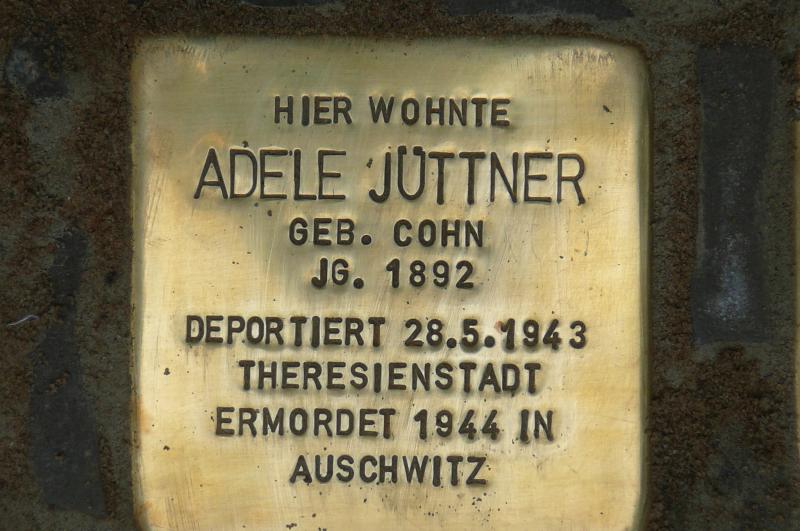 Foto: Initiative Stolpersteine Charlottenburg-Wilmersdorf