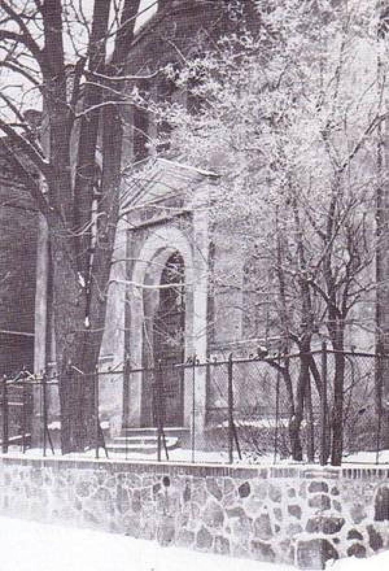 Synagoge Neuwedell Postkarte um 1935