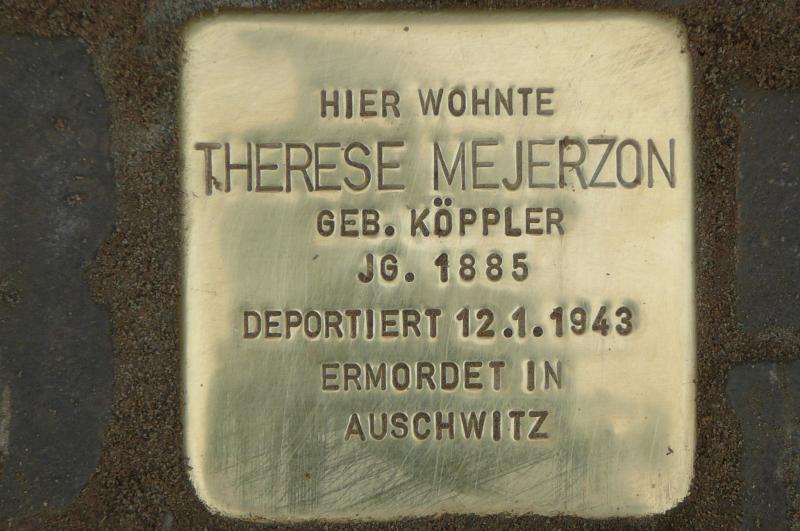 Foto:Initiative Stolpersteine Charlottenburg-Wilmersdorf