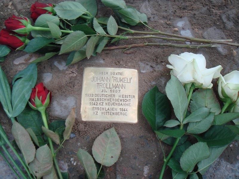 Stolperstein für Johann Rukeli Trollmann