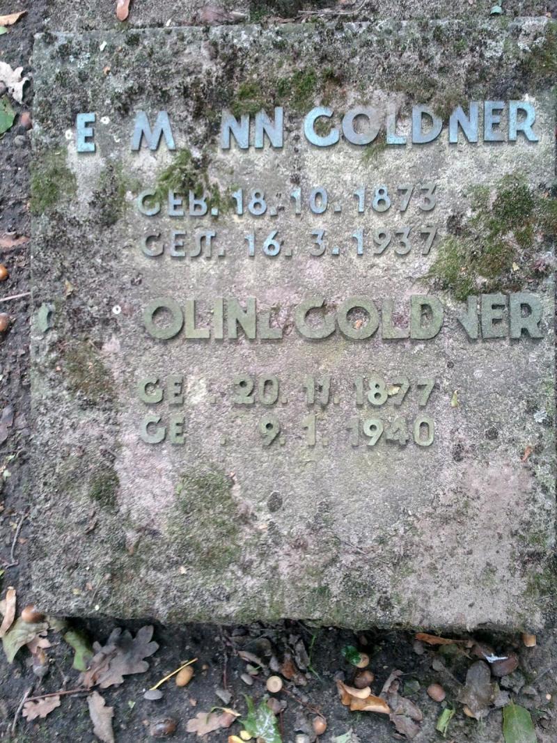 Grabstein Goldner