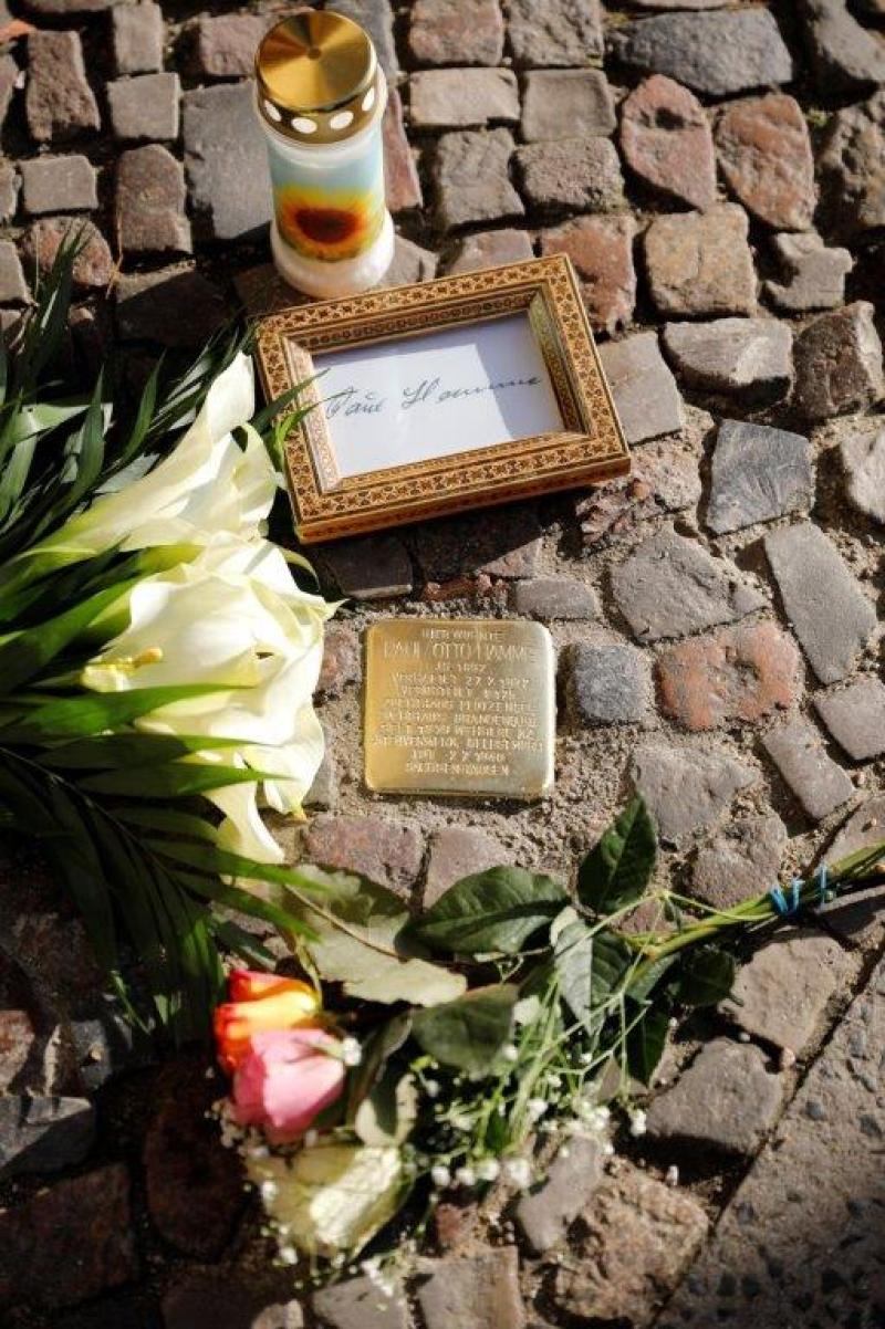 Stolperstein für Paul Hamme © H. Bock