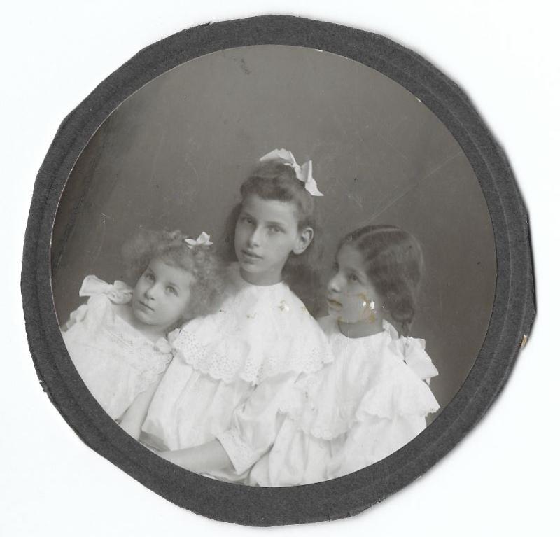 Geschwister Gerson v.r: Käte, Lucie, Edith (c/o Familie)