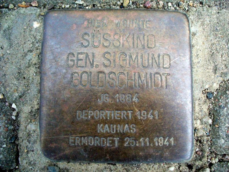 Foto: Initiative Stolpersteine Charlottenburg-Wilmersdorf