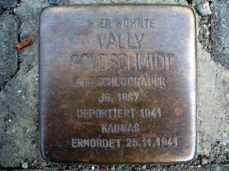 Foto: Initiative Stolpersteine Charlottenburg-Wilmersdorf