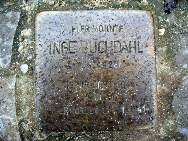 Foto: Initiative Stolpersteine Charlottenburg-Wilmersdorf