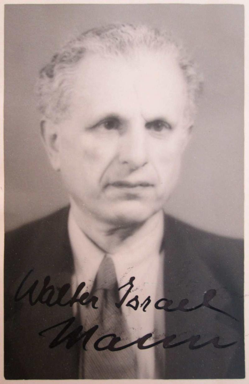 Walter Mann (Bild: Nationalarchiv Prag, Polizei-Direktion Prag, 1941–1950, M, Mann Walter (Signatur M 746/4))