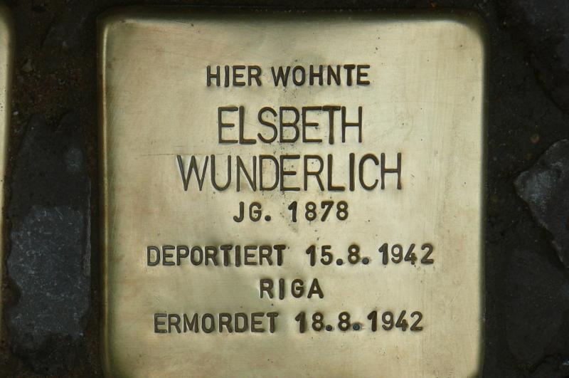 Foto: Initiative Stolpersteine Charlottenburg-Wilmersdorf