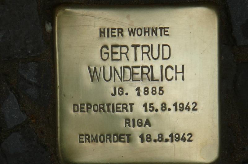 Foto: Initiative Stolpersteine Charlottenburg-Wilmersdorf