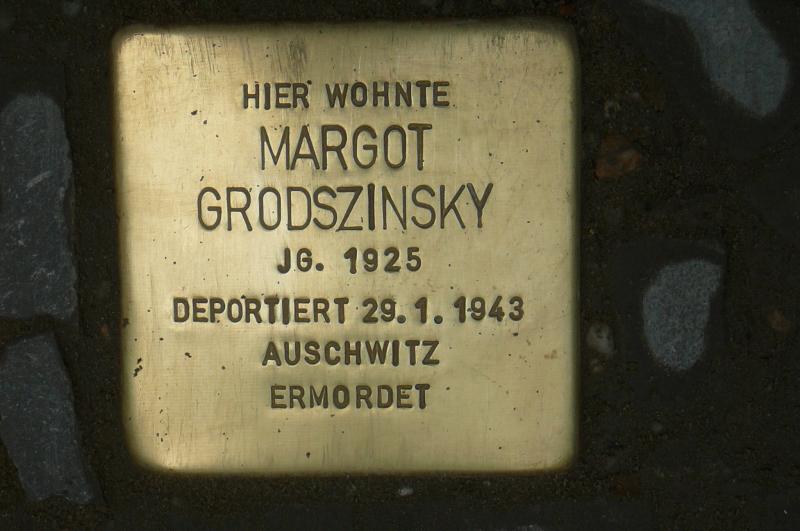 Foto: Initiative Stolpersteine Charlottenburg-Wilmersdorf