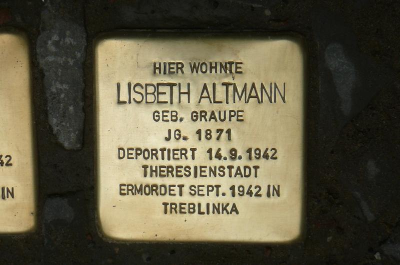 Foto: Initiative Stolpersteine Charlottenburg-Wilmersdorf