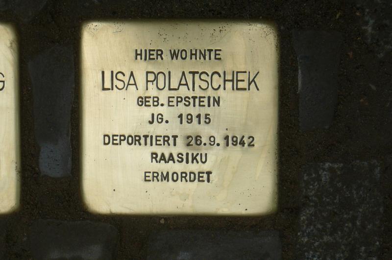 Foto: Initiative Stolpersteine Charlottenburg-Wilmersdorf