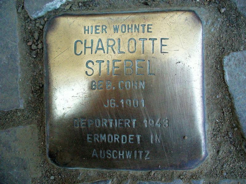 Foto: Initiative Stolperstein Charlottenburg-Wilmersdorf