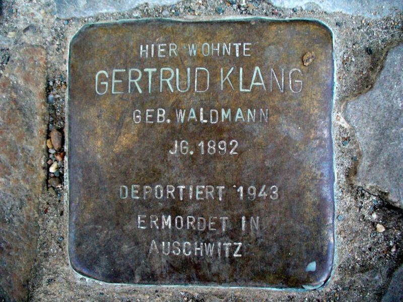 Foto: Initiative Stolperstein Charlottenburg-Wilmersdorf