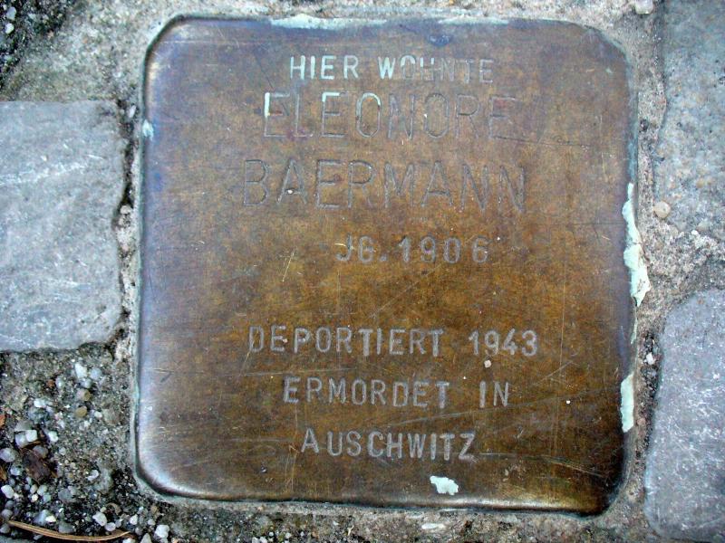 Foto: Initiative Stolpersteine Charlottenburg-Wilmersdorf