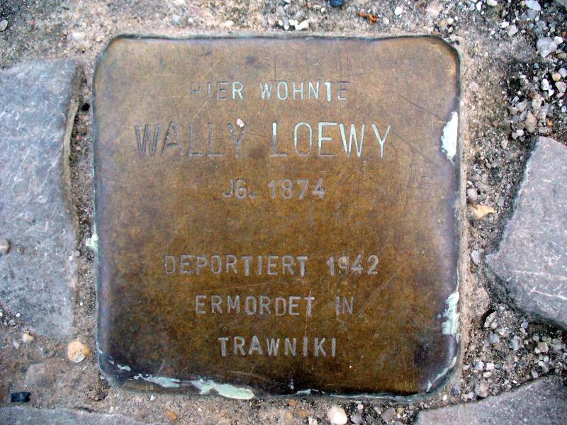 Foto: Initiative Stolpersteine Charlottenburg-Wilmersdorf