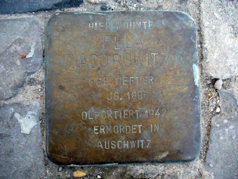 Foto: Initiative Stolpersteine Charlottenburg-Wilmersdorf