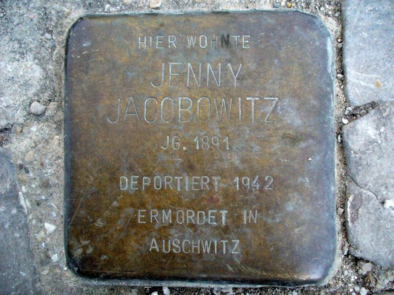 Foto: Initiative Stolpersteine Charlottenburg-Wilmersdorf