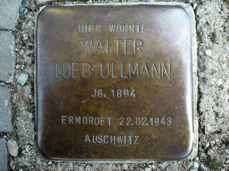 Foto:Initiative Stolpersteine Charlottenburg-Wilmersdorf