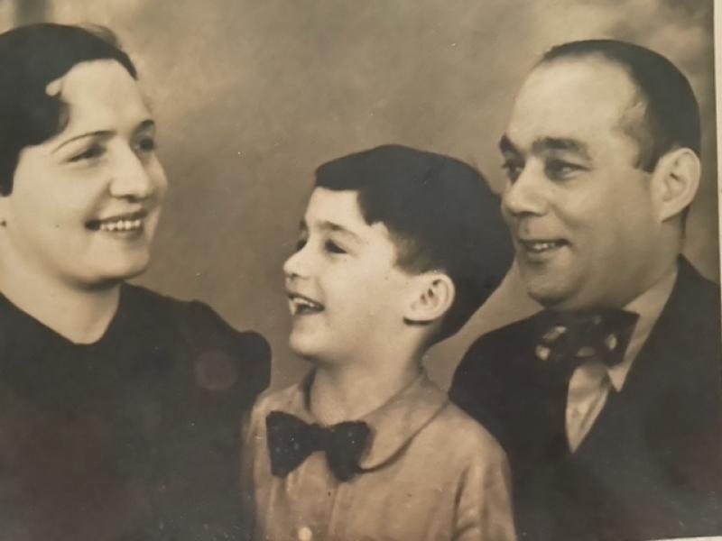 Hildegard, Gerd und Bruno Wollmann, Foto: Privatbesitz