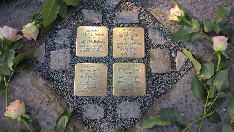 Familie Mayer (c)Projekt Stolpersteine Teltow-Zehlendorf
