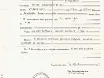 Sterbeurkunde Hilda Ehrke