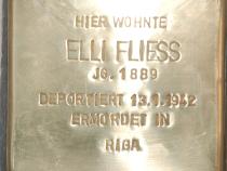 Stolperstein von Elli Charlotte Fliess