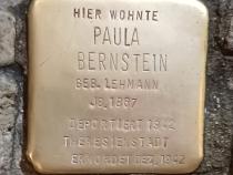 Stolperstein Paula Bernstein © Mauritia v. Kerssenbrock