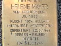 Stolperstein Helene Mayer (c)Projekt Stolpersteine Teltow-Zehlendorf