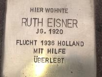 Stolperstein für Ruth Eisner / Bild: Michael Rohrmann