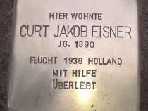 Stolperstein für Curt Jakob Eisner / Bild: Michael Rohrmann