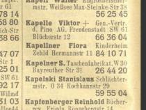 Telefonbuch von 1937 © Initiative