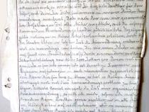 1. Seite des Briefes von Leo Nathansohn an seinen Schwager