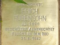 Stolperstein Erich Rubensohn