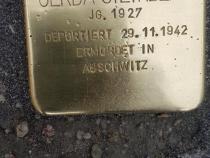 Stolperstein Gerda Steinberg, © Initiative