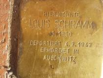 Stolperstein Louis Schramm © Stolperstein Initiative Mitte