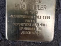 Stolperstein Rita Leibler, Foto: Initiative Mitte