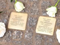 Stolpersteine für Arthur und Frieda Philippsborn, Foto © P. Gutsche