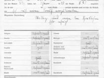 Abgangszeugnis Helga Hörniss © Nachkommen