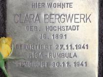 Stolperstein für Clara Bergwerk