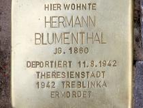 Stolperstein für Hermann Blumenthal