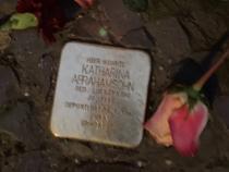 Stolperstein Katharina Abrahamsohn © Dr. Petra T. Fritsche