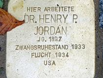 Stolperstein für Henry Jordan © OTFW