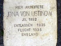 Stolperstein für Jona von Ustinow © OTFW