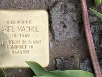 Stolperstein für Abel Machol © A. Kahane