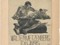 Bild: Alois Kolb Alois Kolb &amp;quot;Exlibris Walter Metzenberg&amp;quot; abgebildet in: &amp;quot;Die Kunst für alle&amp;quot;, Jg. 26 (1910/11), S.323.