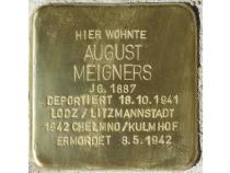 Stolperstein für August Meigners