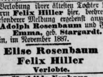 Verlobungsanzeige: Bild gemeinfrei, Quelle: MyHeritage