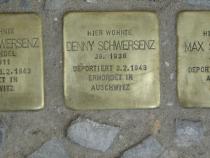 Stolperstein für Denny Schwersenz. Copyright: MTS